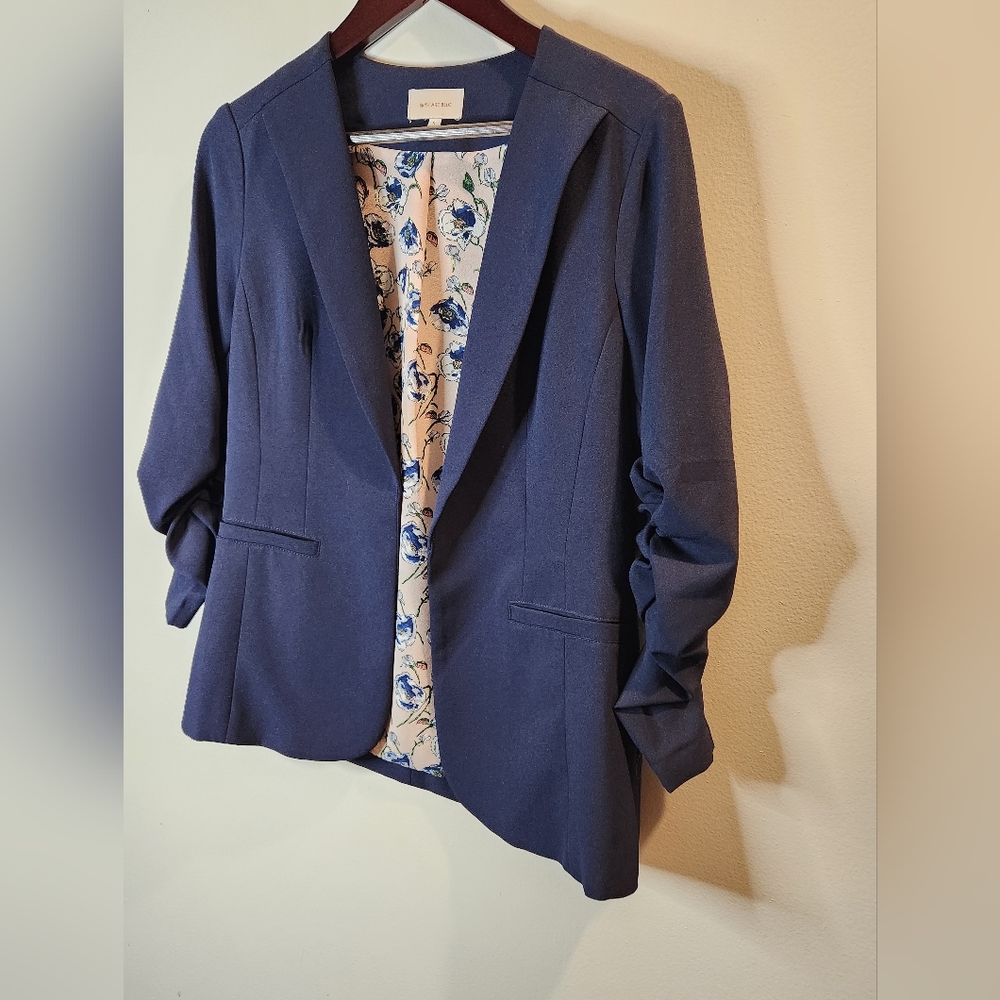 Skies Are Blue Navy Blazer